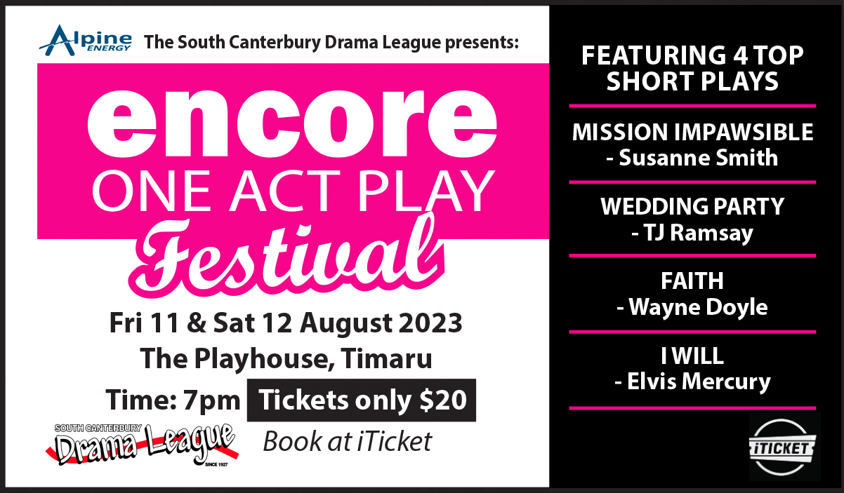 Play　South　League　Encore　Canterbury　One　Act　Festival　Drama